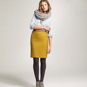 JCrew Camel NO 2 Pencil Skirt